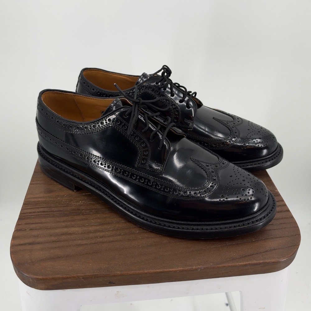 Florsheim Imperial Kenmoor Longwing Wingtip Oxford Leather Goodyear 9 3E Wide